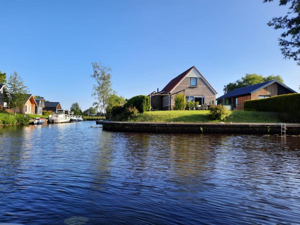 Waterhuis Friesland Oudwoude Екстер'єр фото